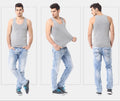 Hommes Gilet Pur Coton Bodybuilding Motion Survêtement Sweatshirt