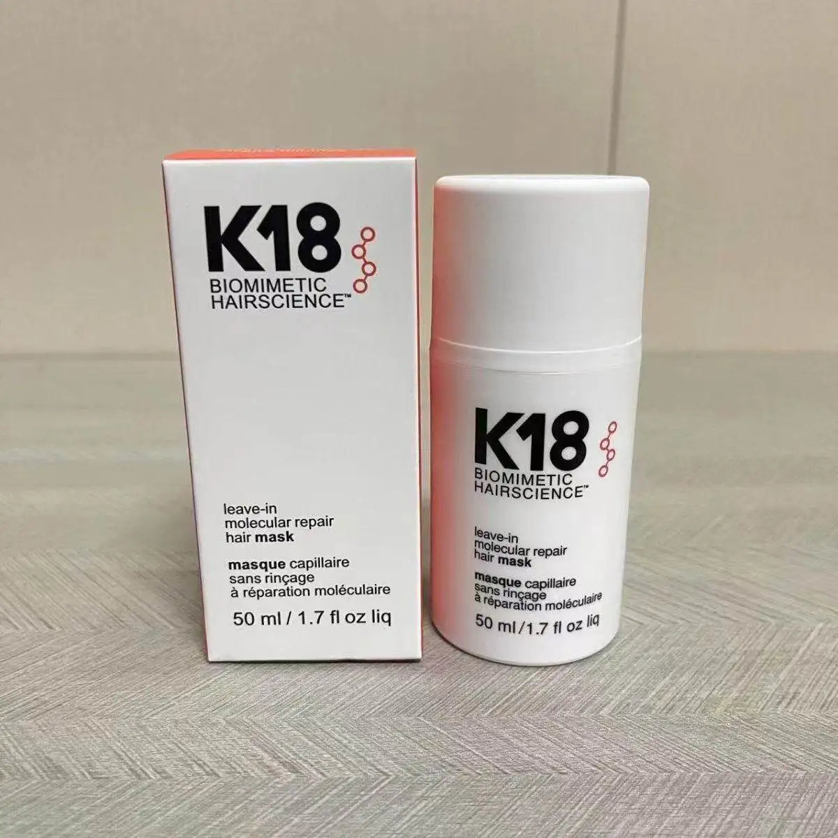 K18 Leave-In Molecular Repair Hair Mask Deep Conditioning Keratin Treatment Soften Hair Smoothing Healthy Hair Care 50ml 150ml