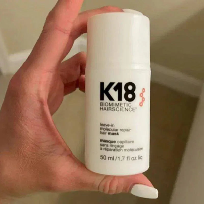 K18 Leave-In Molecular Repair Hair Mask Deep Conditioning Keratin Treatment Soften Hair Smoothing Healthy Hair Care 50ml 150ml