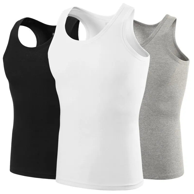 Hommes Gilet Pur Coton Bodybuilding Motion Survêtement Sweatshirt