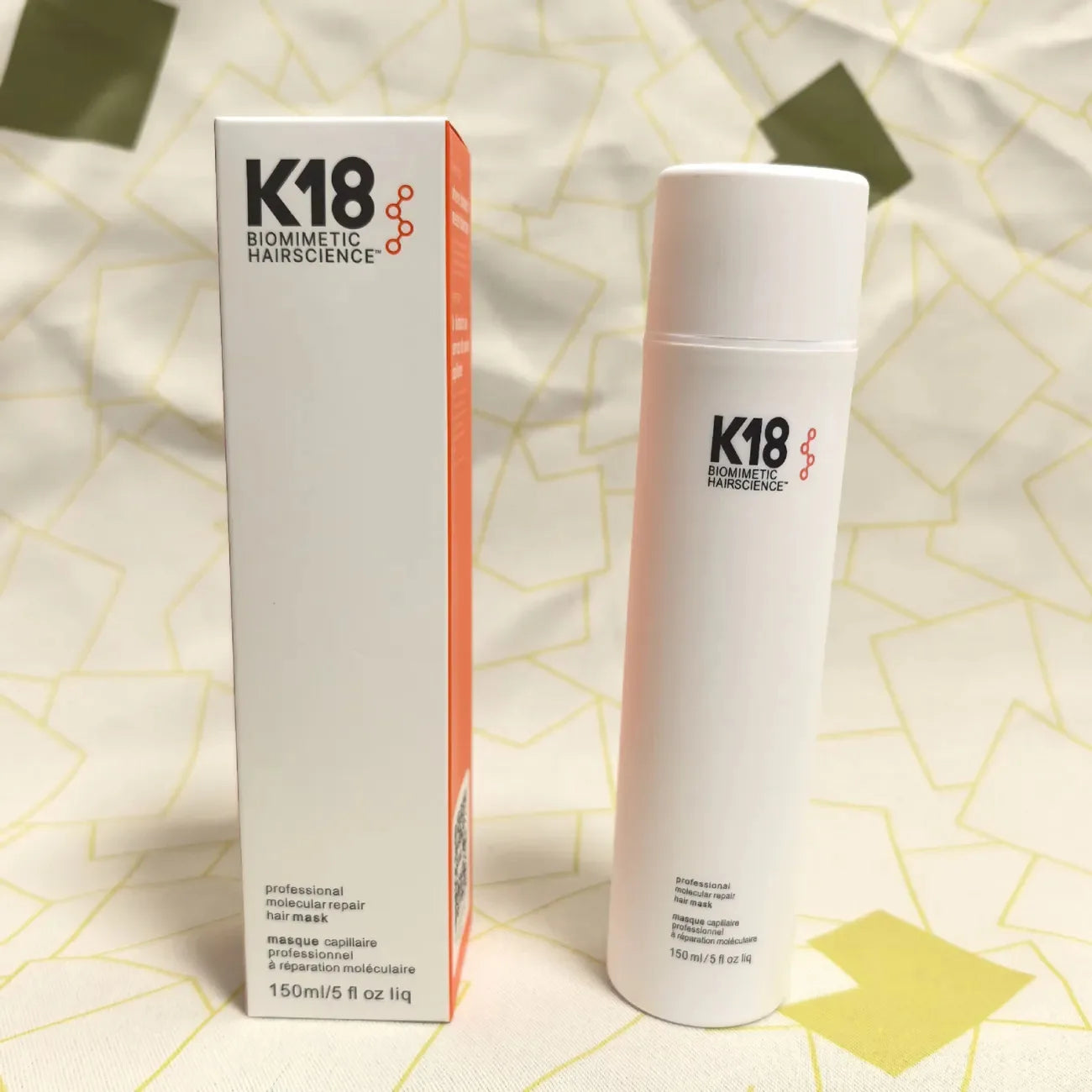 K18 Leave-In Molecular Repair Hair Mask Deep Conditioning Keratin Treatment Soften Hair Smoothing Healthy Hair Care 50ml 150ml