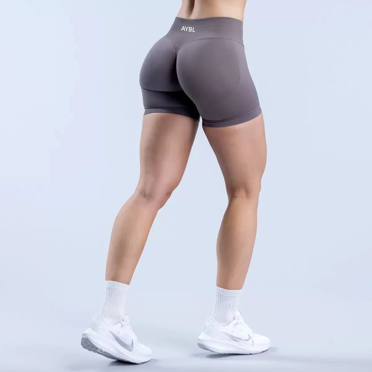 Fashion Enhance Seamless Halterneck Top Yoga Sports Bras Set Scrunch Bum Gym Shorts Women Workout Biker Stretch Fitness Leggings
