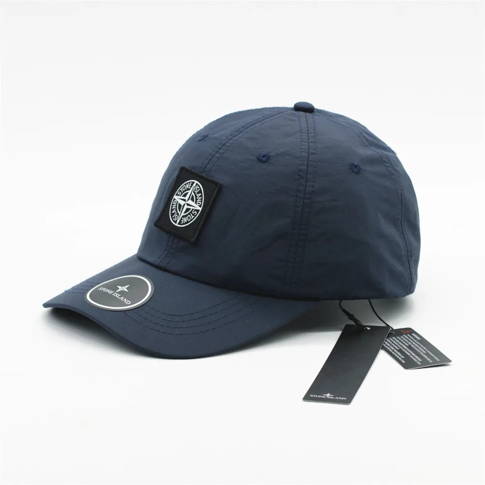 Men's and women's solid color baseball caps, quick drying outdoor fishing casual sun hats, women's sun hats