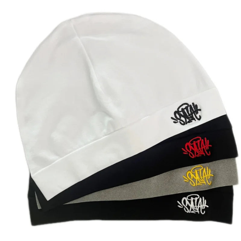 Schädelmütze Laufmütze 2025 Neuer Stoff Sy Beanie Mütze Herren Damen Absatz Qualitätsmütze Y2k Warme Mützen
