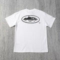 Sommer 2025 Neue kleines Boot bedrucktes Kurzarm-T-Shirt Lockeres Rundhals Atmungsaktives Halbarm Freizeit Mode Marke