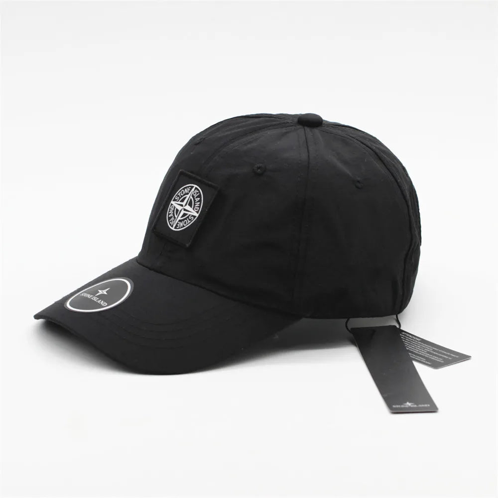 Men's and women's solid color baseball caps, quick drying outdoor fishing casual sun hats, women's sun hats