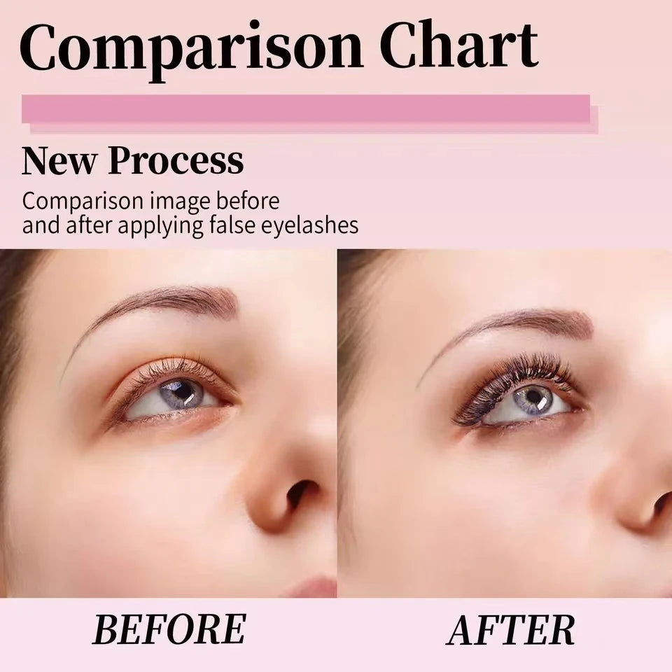 Kit complet de grappes de cils, 8-16mm, mélange de pincettes et de joint, pour auto-application, maquillage, Extensions de cils individuelles, DIY