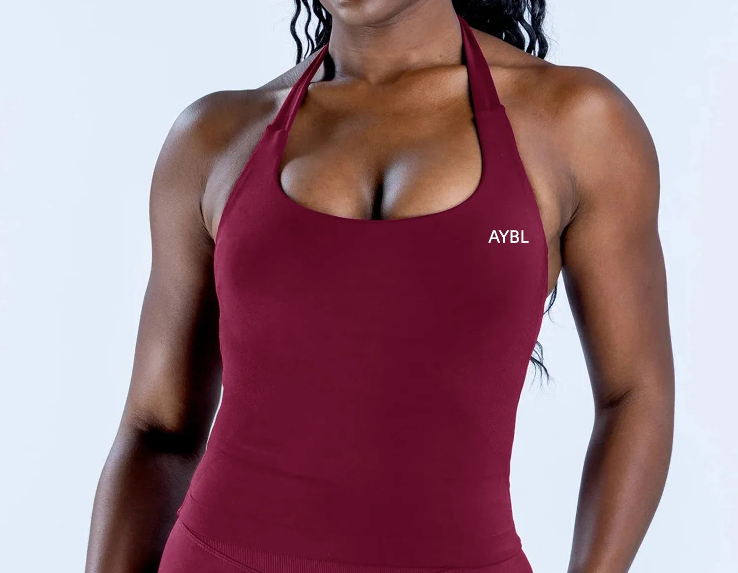 Fashion Enhance Seamless Halterneck Top Yoga Sports Bras Set Scrunch Bum Gym Shorts Women Workout Biker Stretch Fitness Leggings