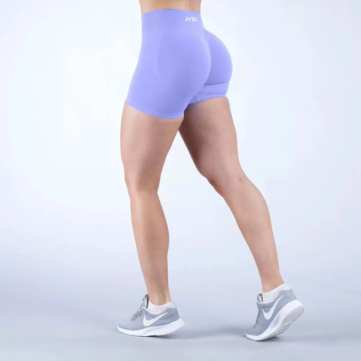 Fashion Enhance Seamless Halterneck Top Yoga Sports Bras Set Scrunch Bum Gym Shorts Women Workout Biker Stretch Fitness Leggings