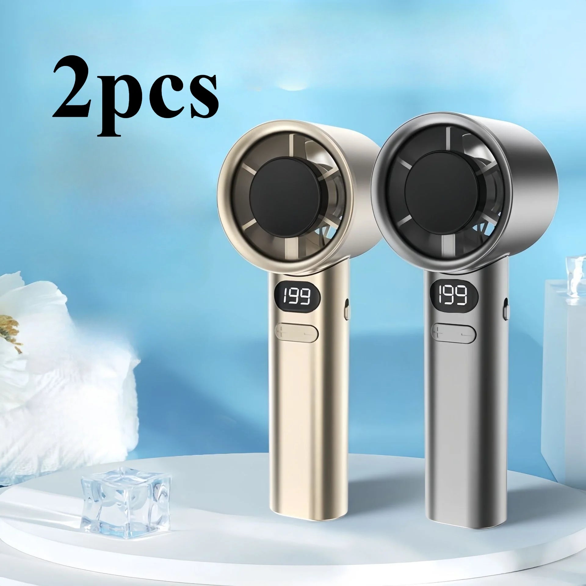 Handheld mini fan, powerful 400mAh wind speed, convenient USB charging, suitable for travel, outdoor activities, and summer