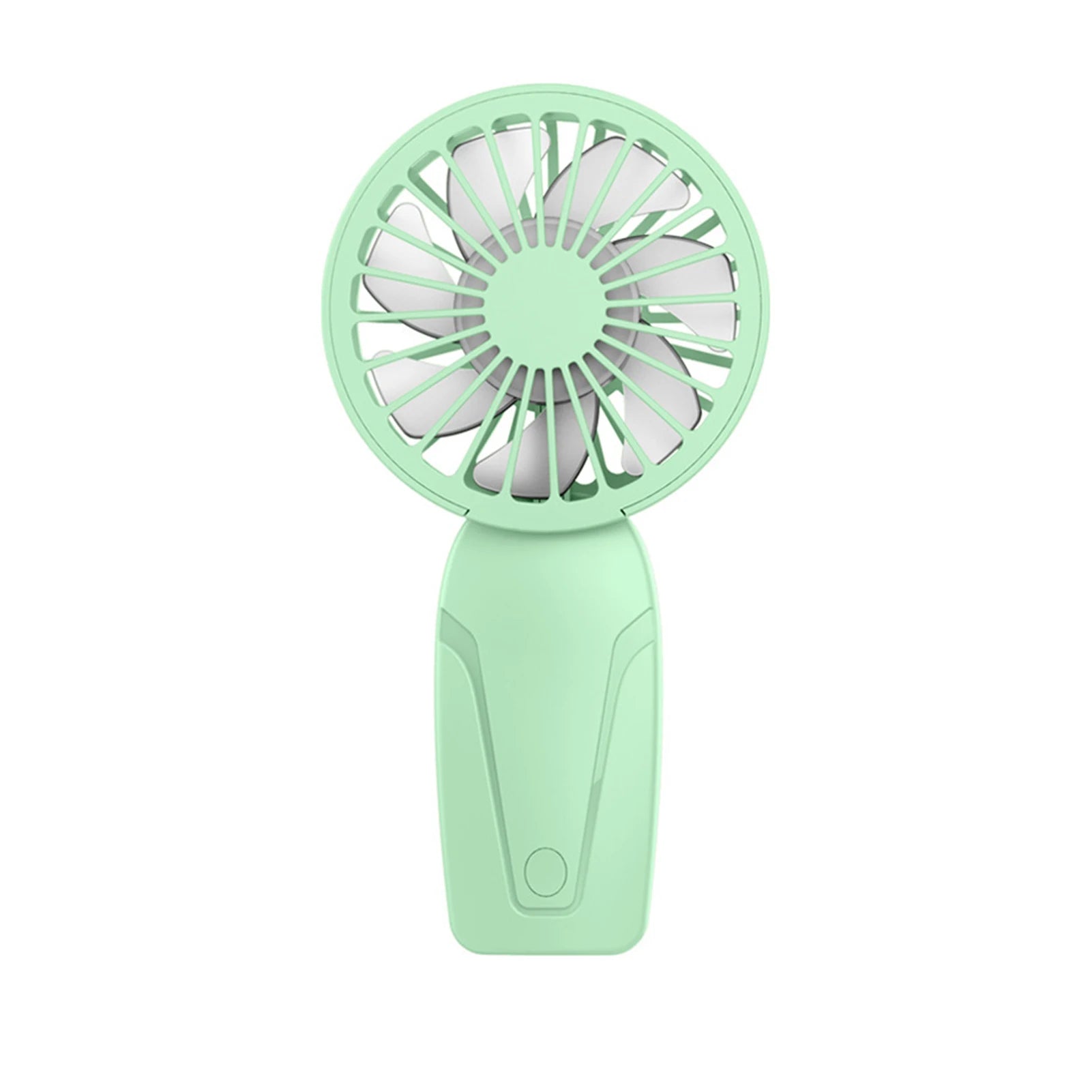 Tragbarer Handheld-Kleinfächer, ABS, leicht, niedliches Aussehen, USB wiederaufladbar, Mini-Ventilator für unterwegs, tragbarer Mini-Taschenventilator