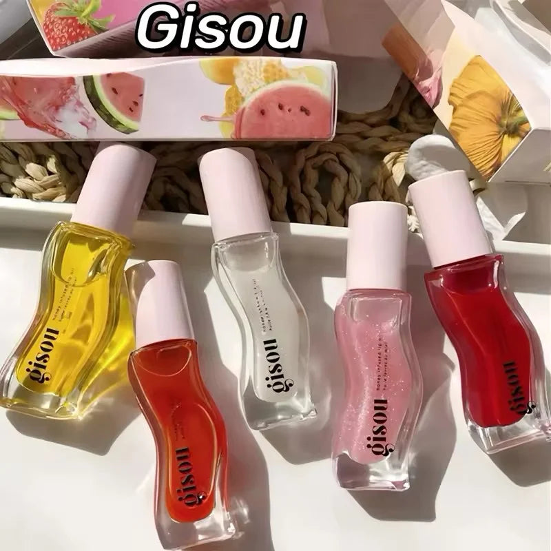 Gisou Original hydratant baume à lèvres huile pour les lèvres brillant soin des lèvres Benetitnt pour les lèvres repulpantes exfoliant repulpant brillant huile