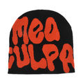Mea Culpa tricot bonnets chapeau pour femmes hommes Couple Y2K quel est à la mode Bonnet Kpop laine Skullies capuches dame casquettes Gorro шапка