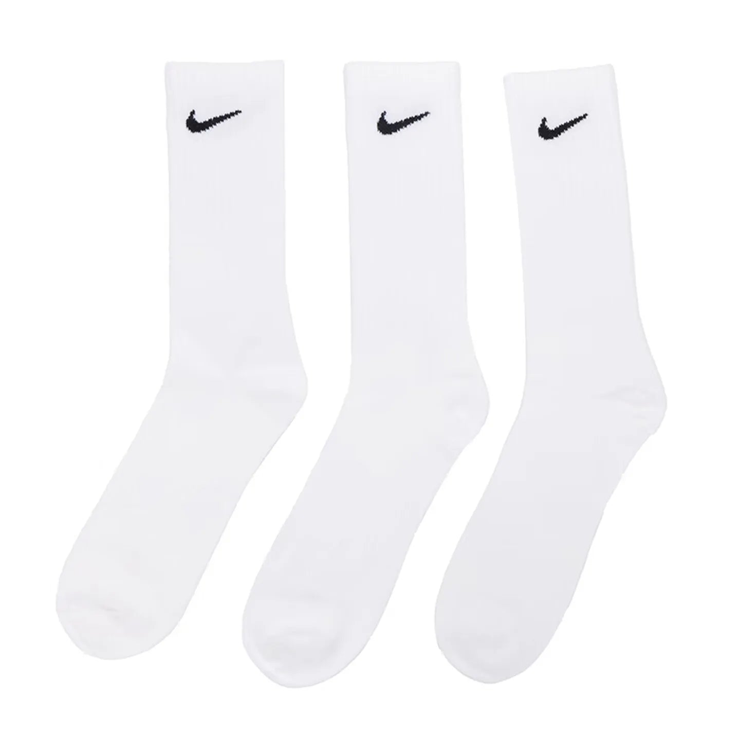 Nike Unisex Breathable Comfort Couple Socks 3-Pair Pack Basketball Sports Socks 3-Pair Pack SX7676-100