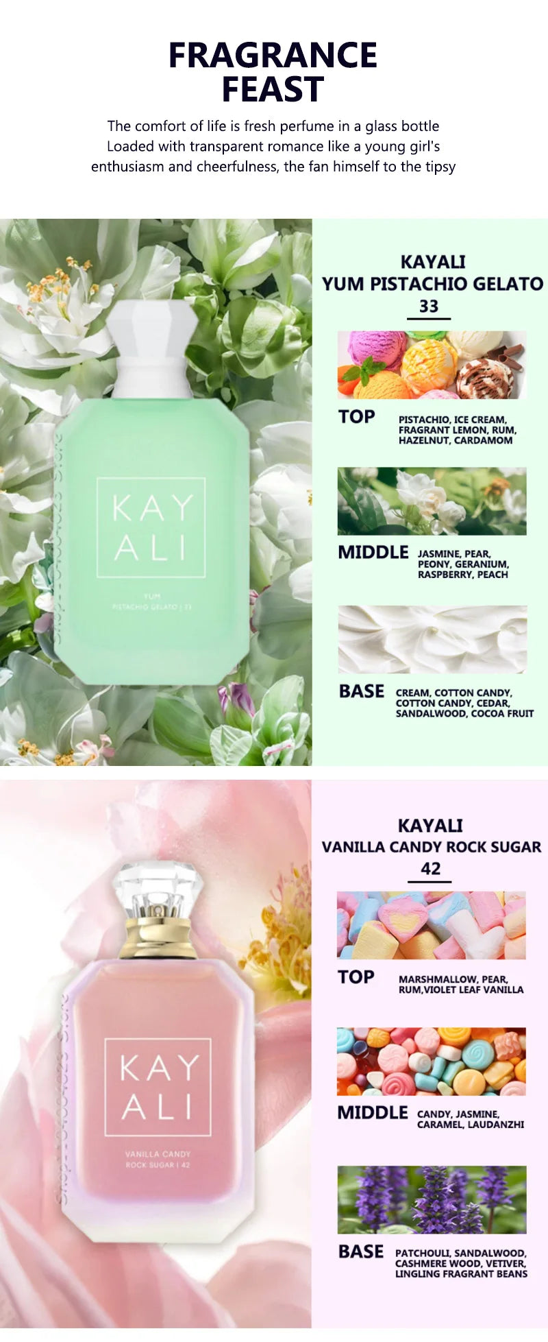 100ML KAYALI Parfüm EDP Intense Spray Original Arabisches Parfüm Hochwertiges Parfüm aus dem Nahen Osten Für Unisex Kayali 48 Kayali 81